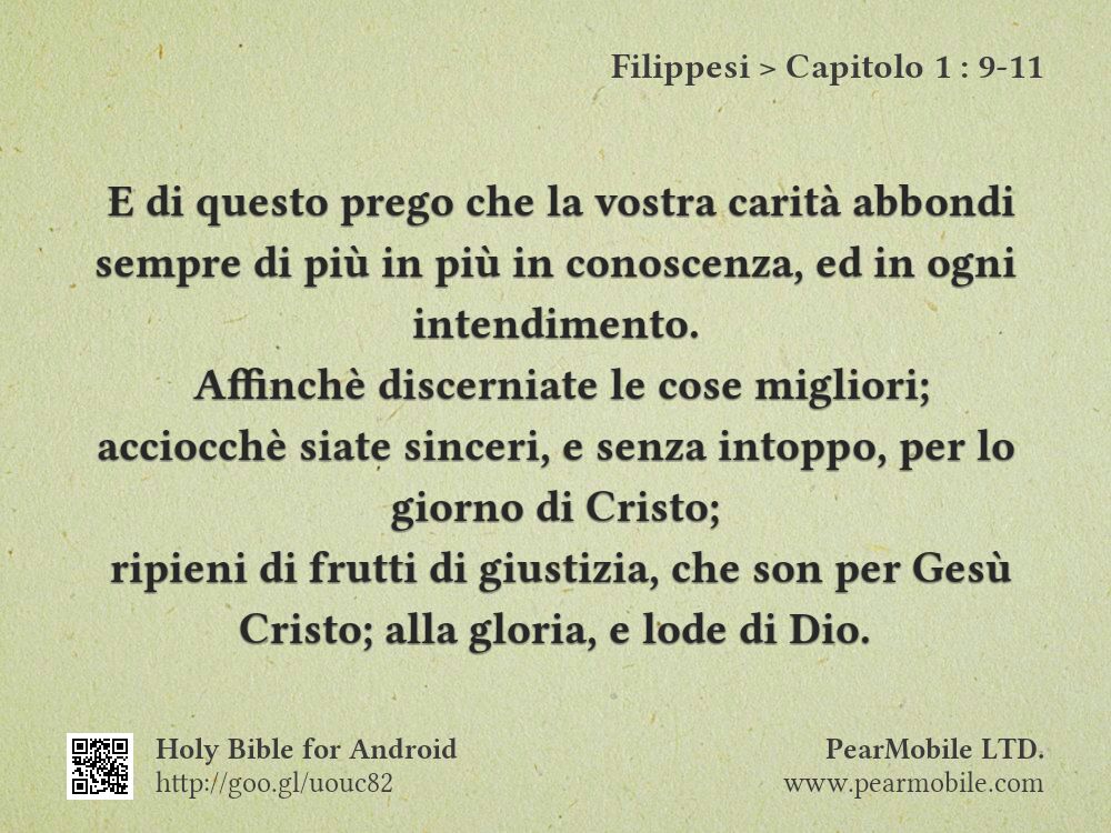 Filippesi, Capitolo 1:9-11